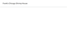 Tablet Screenshot of frankschicagoshrimp.com